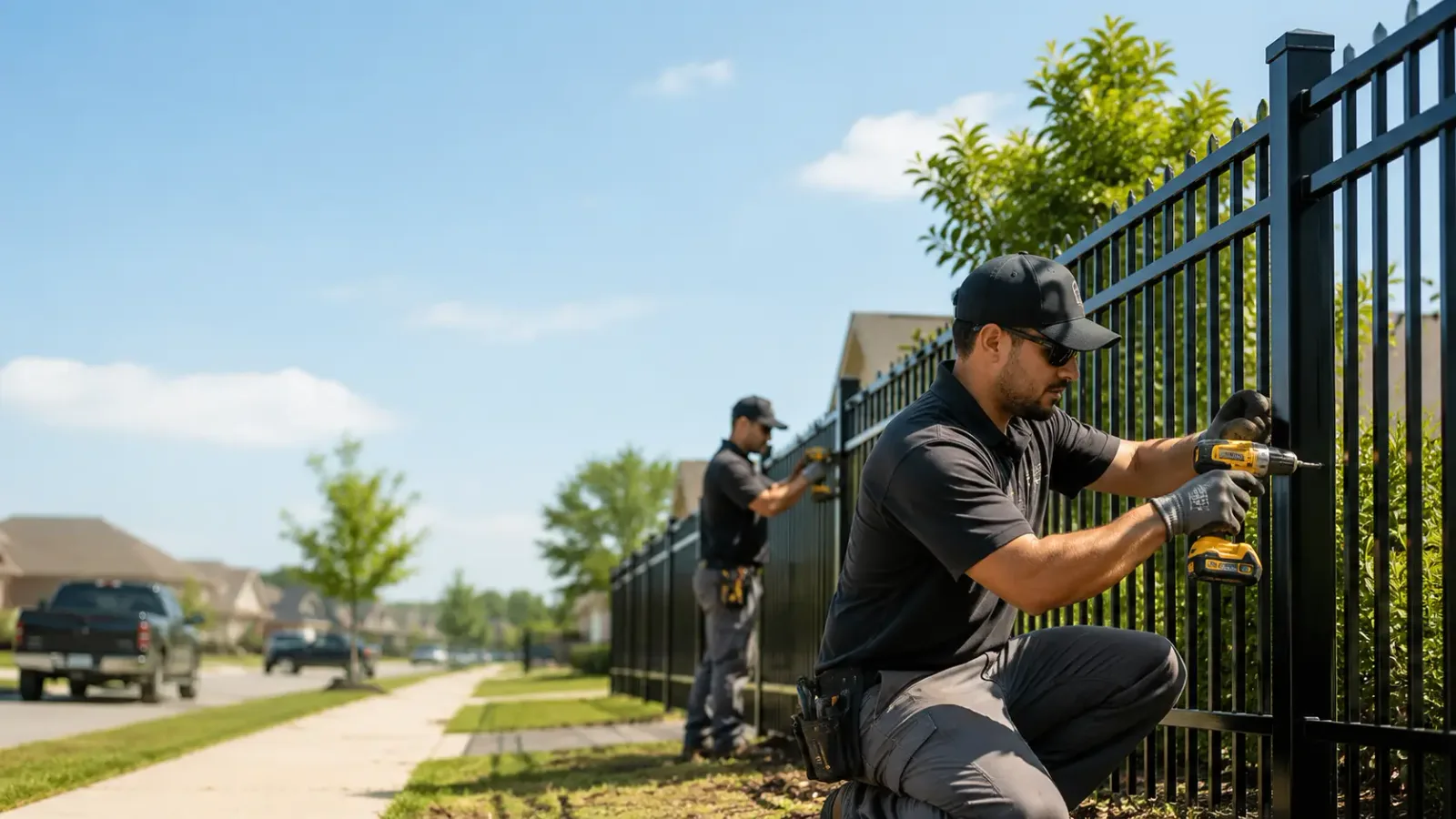 Metal Fence Installation in Viola, WI